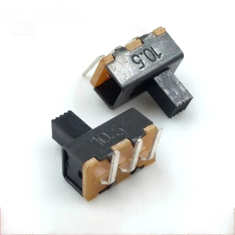 Mini PCB Slide Switch SPDT 3-Pin — G5 (5mm) / G6 (6mm) Shaft, 2-Position Toggle