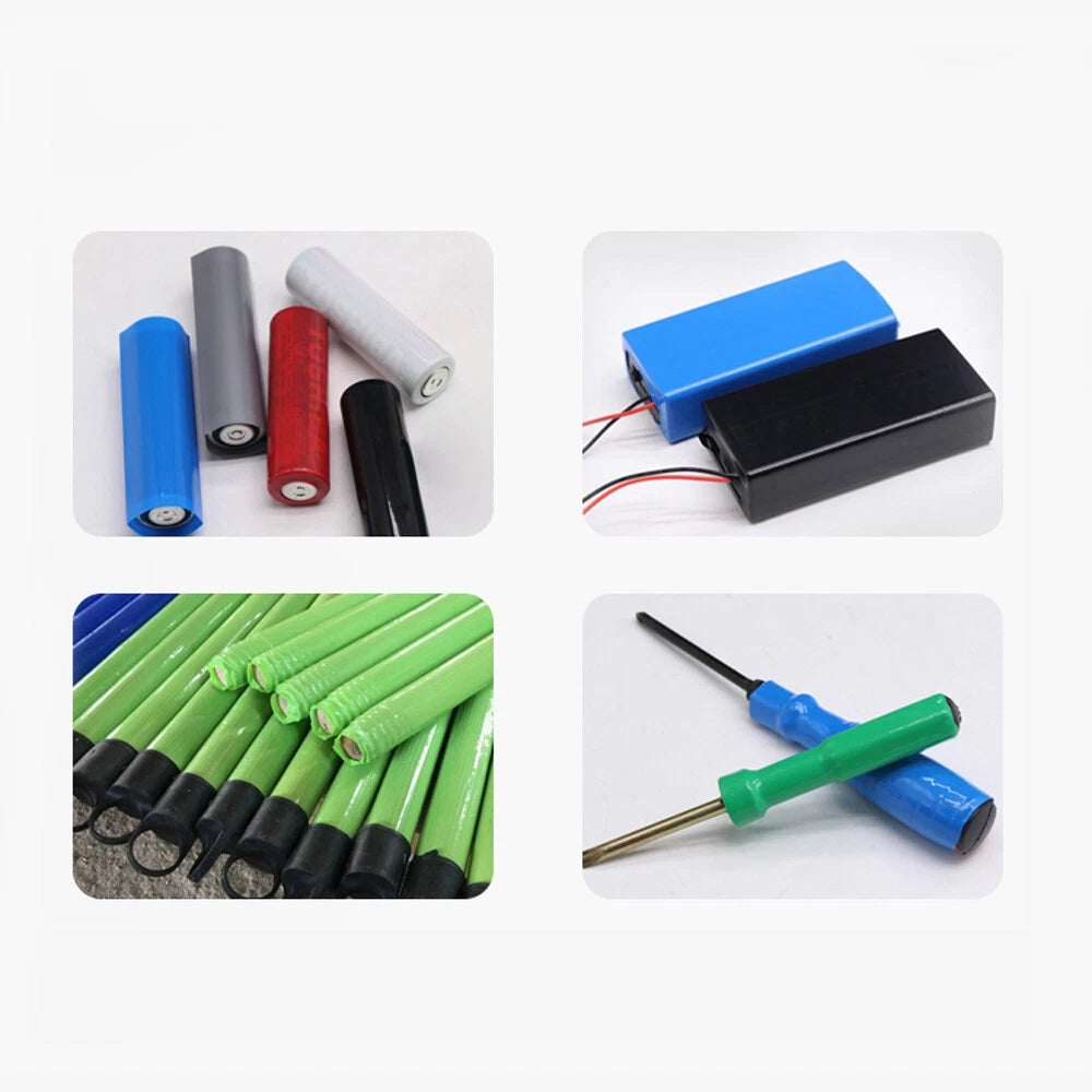 PVC Heat Shrink Tubing for RC Battery Packs — 50mm to 91mm, Multiple Colors