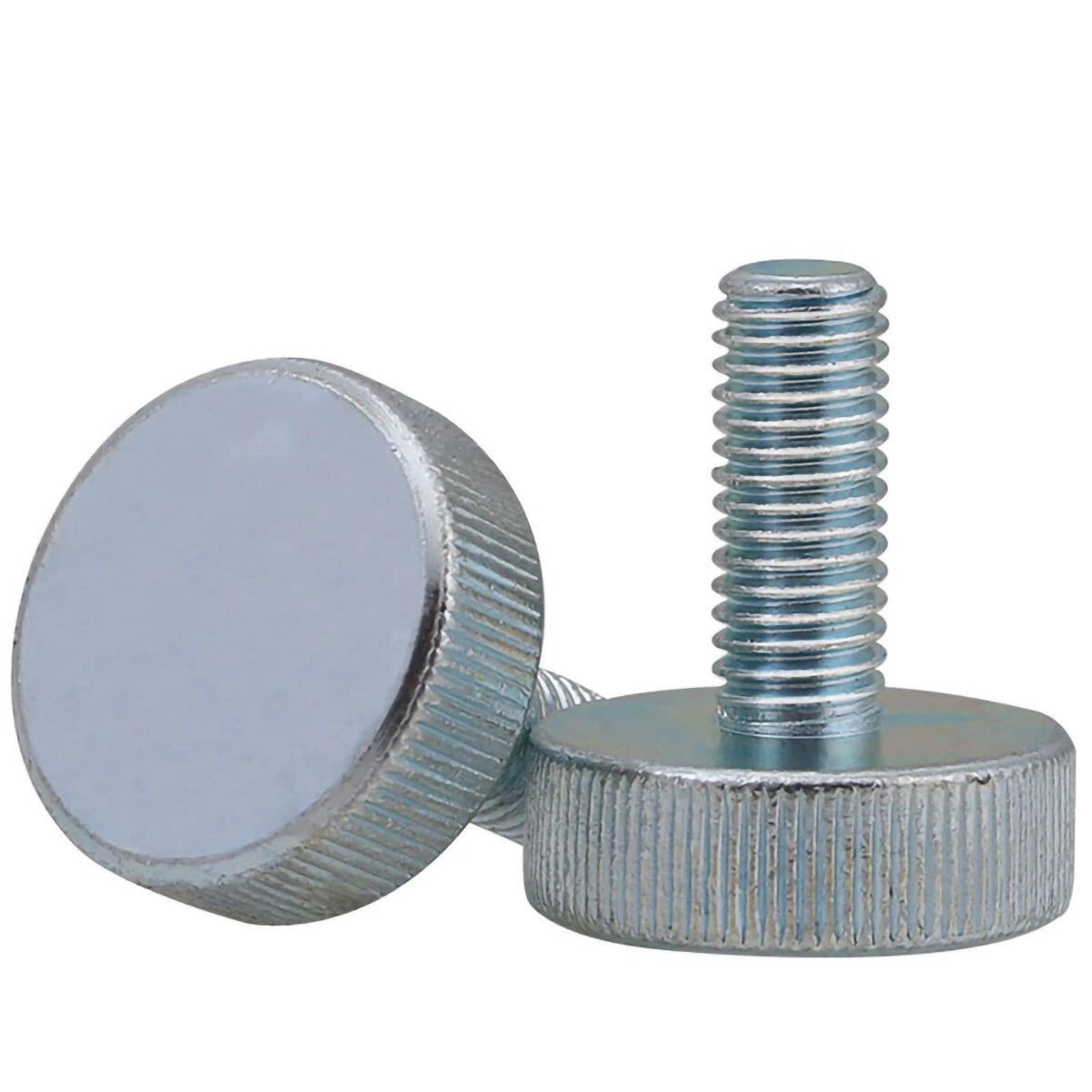 Knurled Thumb Screws M3 M4 M5 M6 M8 M10 | Flat Head Hand-Grip Bolts
