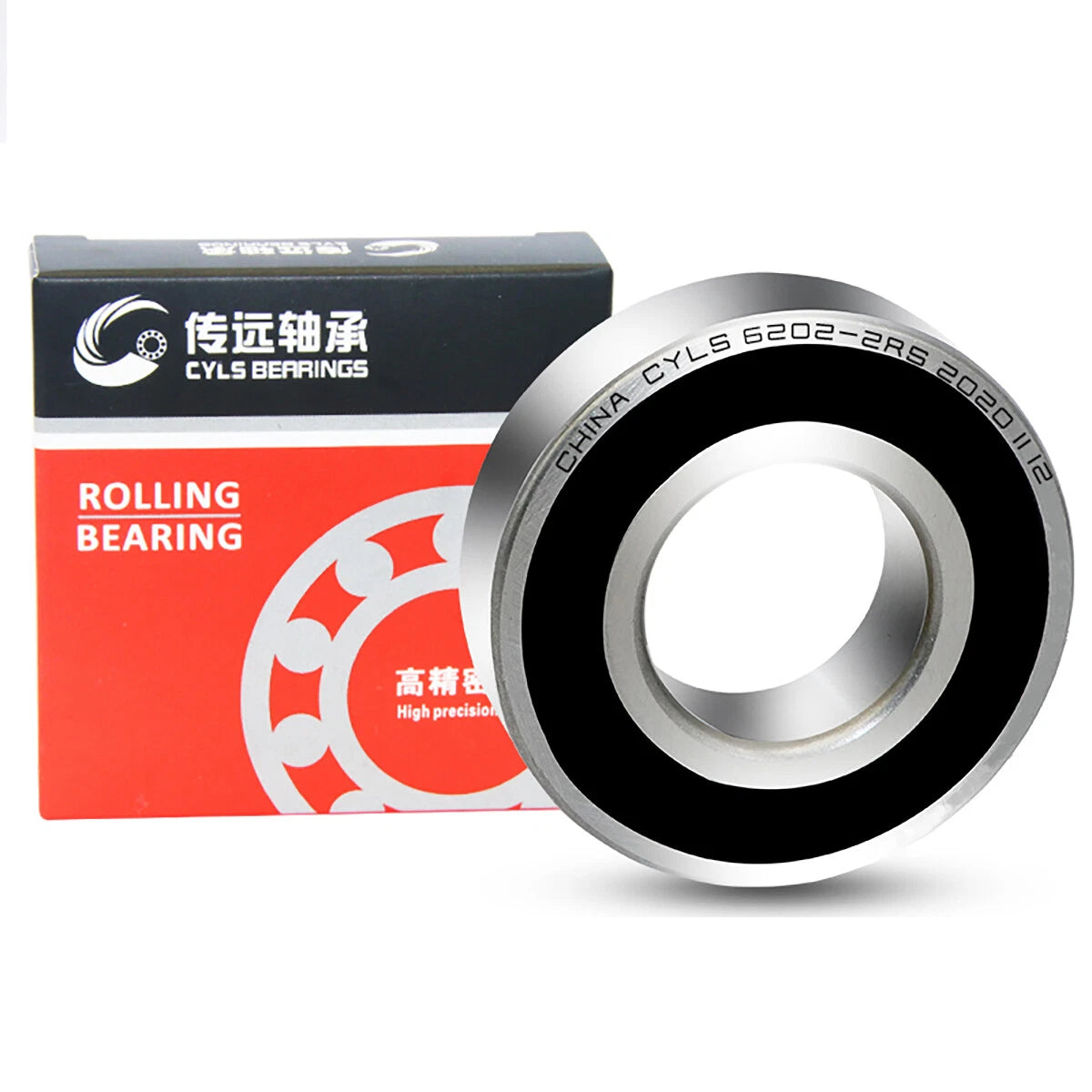 6200-6207 Ball Bearings Rubber 2RS-Metal ZZ Seals Select Your Size