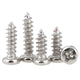 M1 M1.2 M1.4 M1.7 M2 M2.3 M2.6 M3 Pan Head Self Tapping Screws – Nickel Plated Carbon Steel