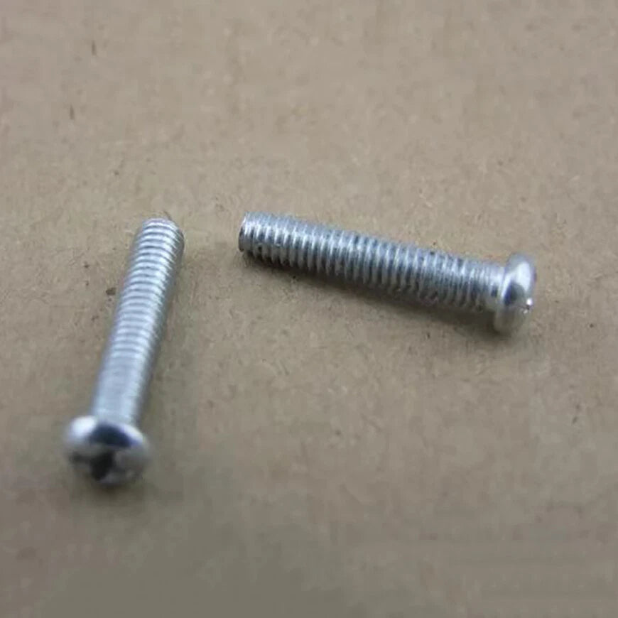 M4 Phillips Pan Head Machine Screws with Hex Nuts – Zinc Plated Steel, 8/12/20mm Lengths