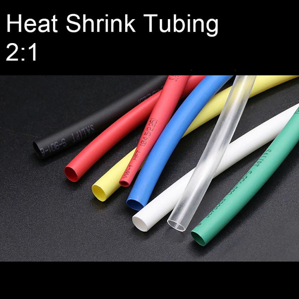 4.5mm Heat Shrink Tubing 2:1 Ratio – Electrical Wire Sleeving, 7 Colors, 1M–100M