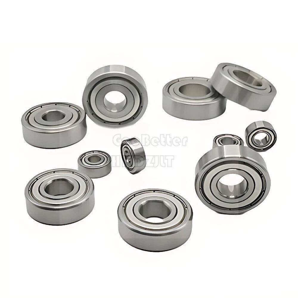 Deep Groove Ball Bearings ZZ 6000ZZ - 6024ZZ Bearing Steel Bore 10mm - 120mm