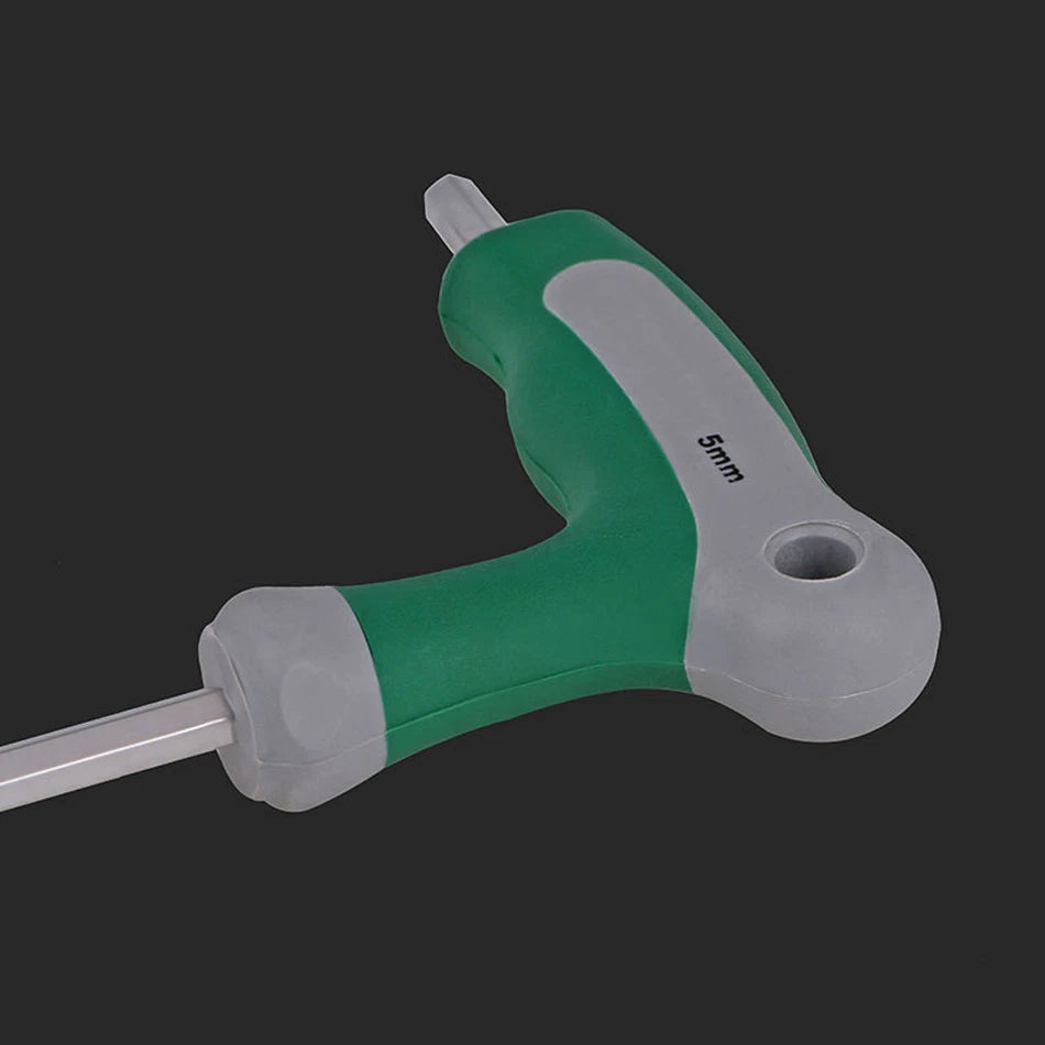 METRIC HARDEN BALL POINT END LONG REACH T HANDLE ALLEN WRENCH HEX KEY 2MM-10MM