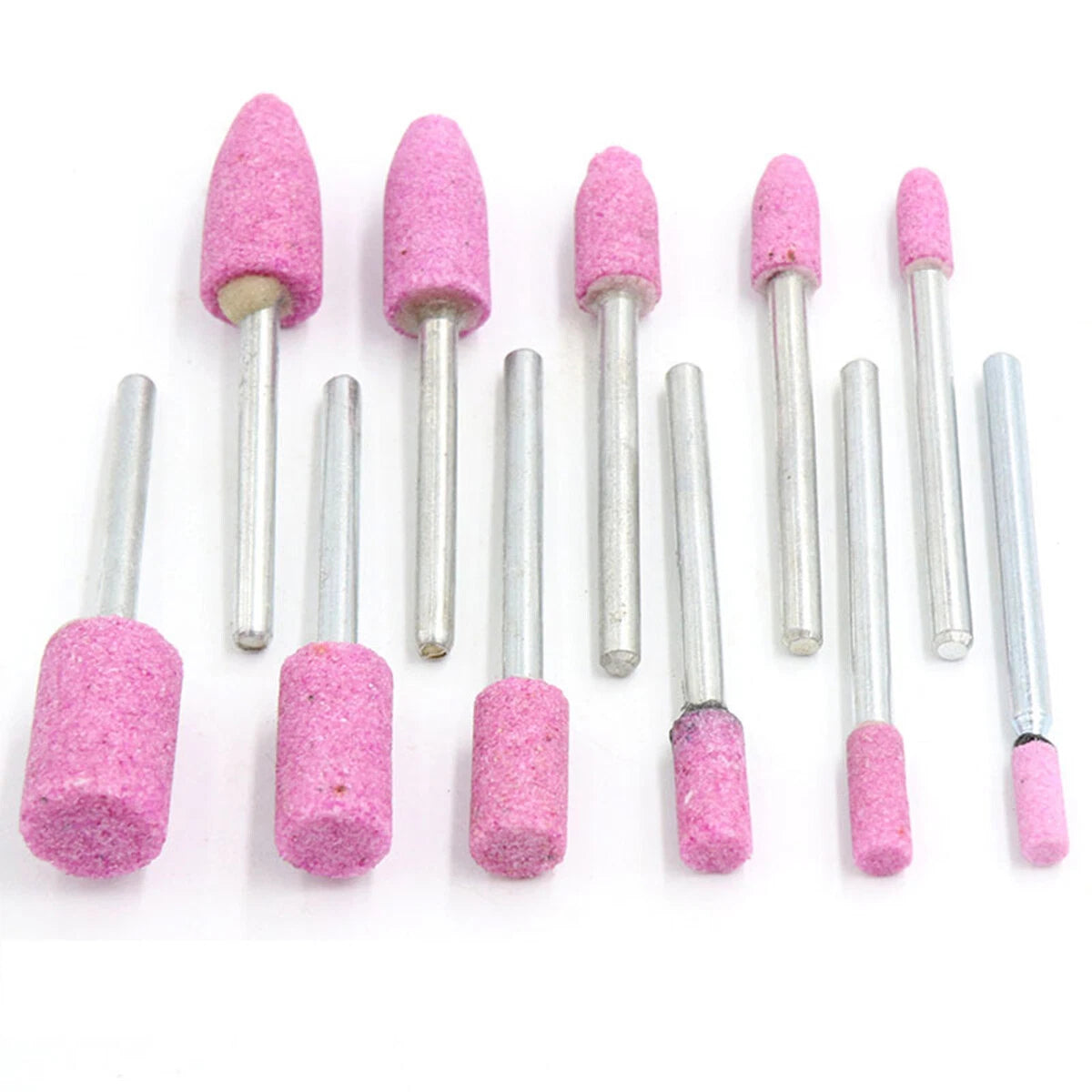 Flap Wheel Sandpaper Abrasive Kit 3-12mm | Fits Dremel Rotary & Nail Drill