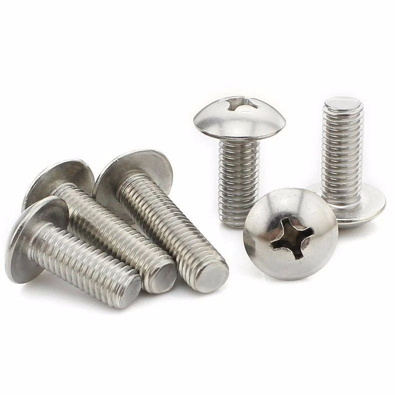 304 Stainless Steel Phillips Truss Head Machine Screws M2 M2.5 M3 M4 M5 M6 M8 — 3mm to 60mm