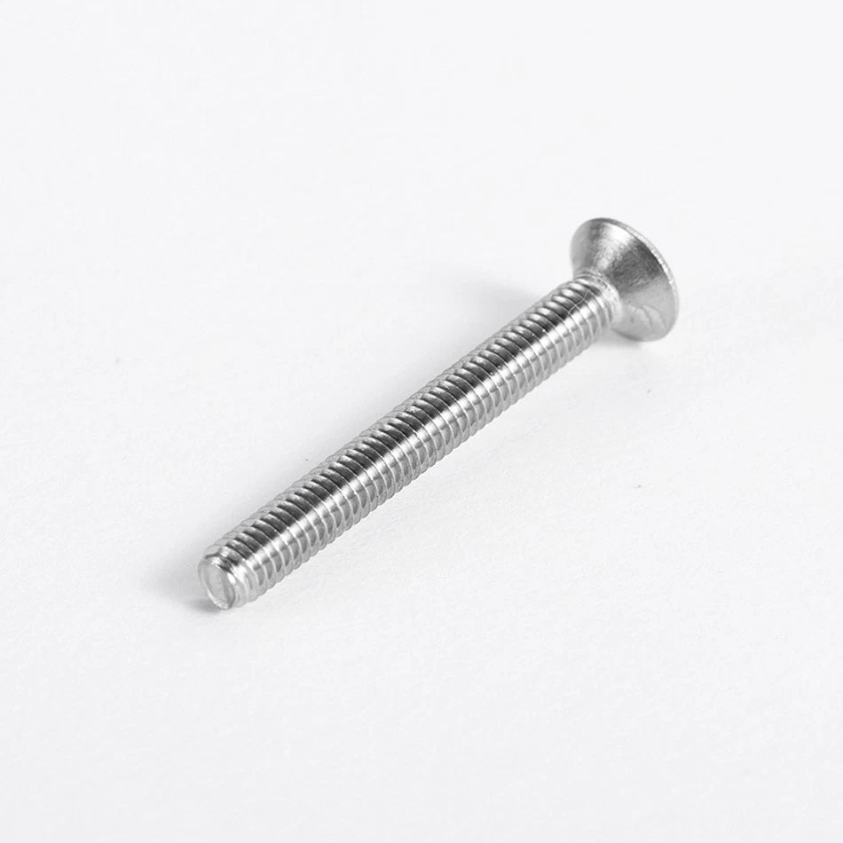 M4 Countersunk Phillips Machine Screws — A2 Stainless Steel | 4mm to 100mm