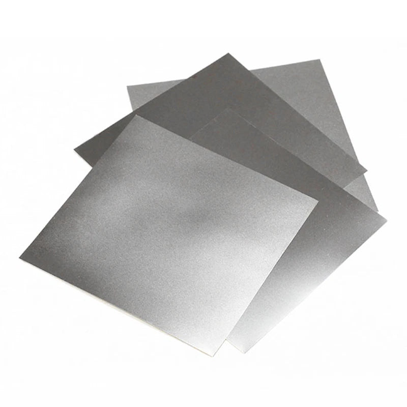 301 Stainless Steel Sheet Plate 100*100/100*300/100*500/200*300mm Thk:0.01-0.45