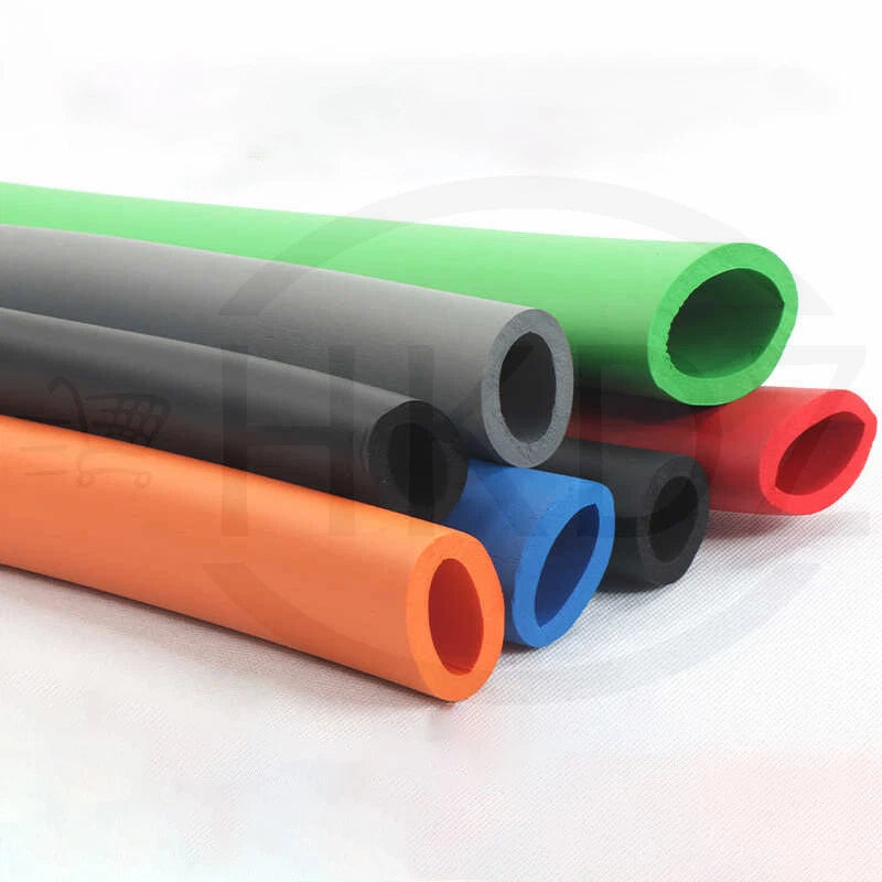 Fitness Equipment Handle Bar Thermal Insulation NBR Rubber Pipe Sponge Foam Tube