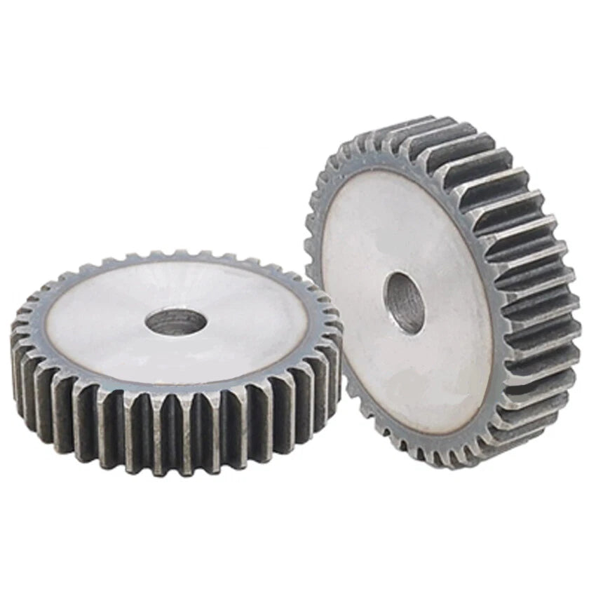 45# Steel 4Mod 10T-80T Spur Gears Thickness 35mm Motor Pinion Transmission Gear