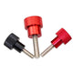 M3/4/5 Knurled Thumb Screws / Nut Red Hand Grip Knob Bolt SS + Alu For Camera PC