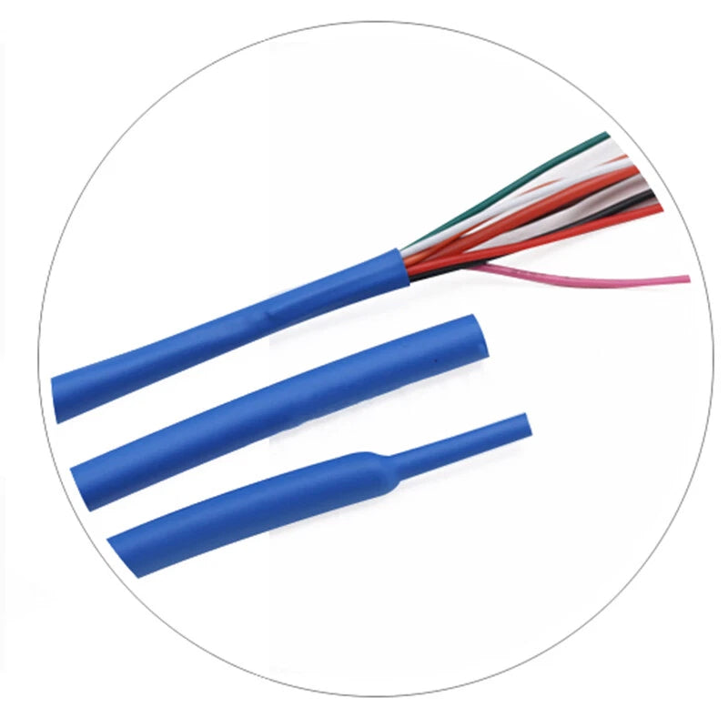 Heat Shrink Tubing 2:1 Ratio – φ0.6mm & φ0.8mm, 7 Colors, Cut-to-Length