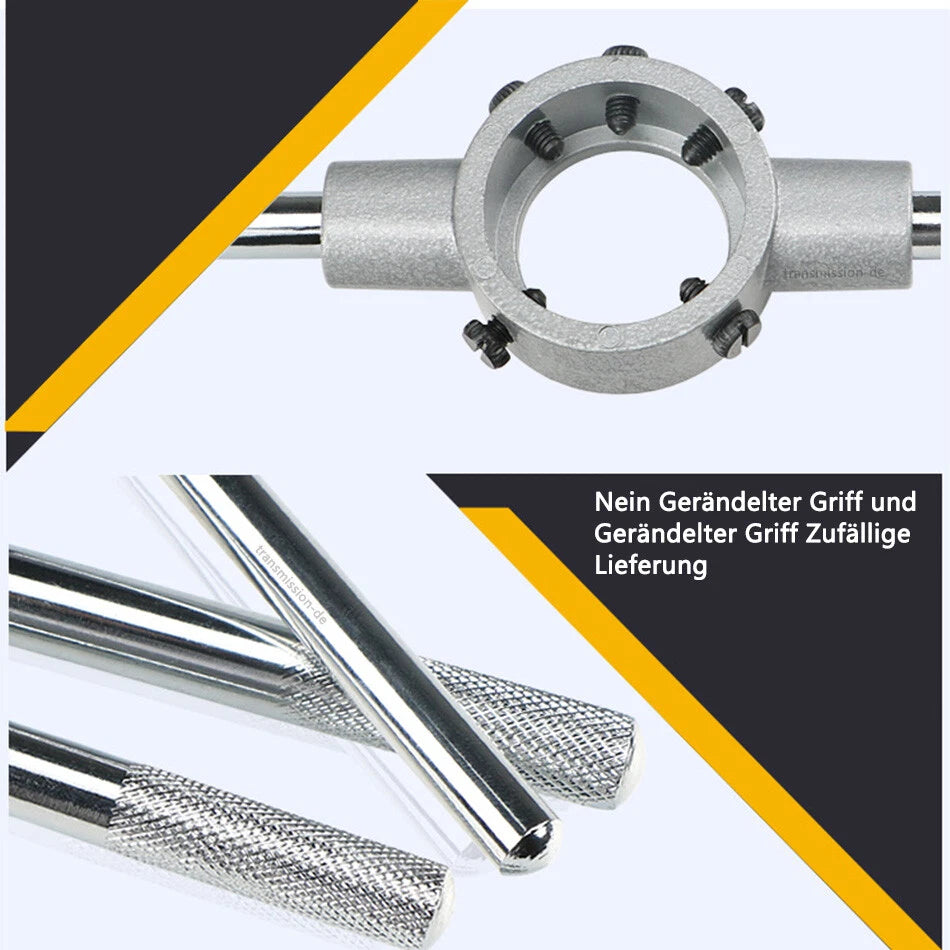 Die Stock Holder Round for 20mm 25mm 30mm 45mm 50mm Thread Die's Tap Wrench Tool