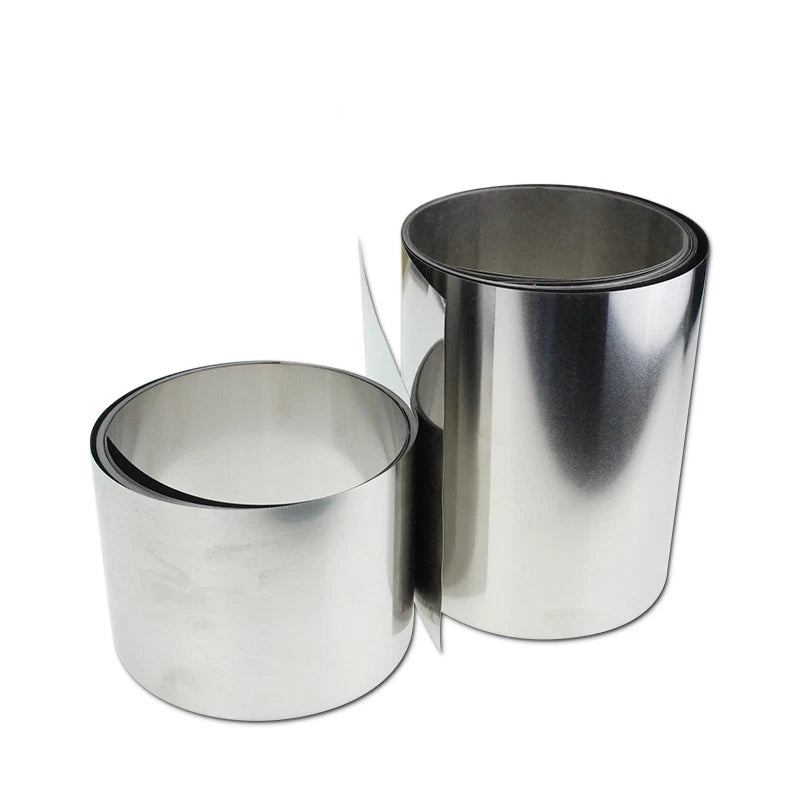 304 Stainless Steel Shim Sheet Foil Strip — 0.05 to 0.5mm Thick, 300×1000mm Metal Band Roll