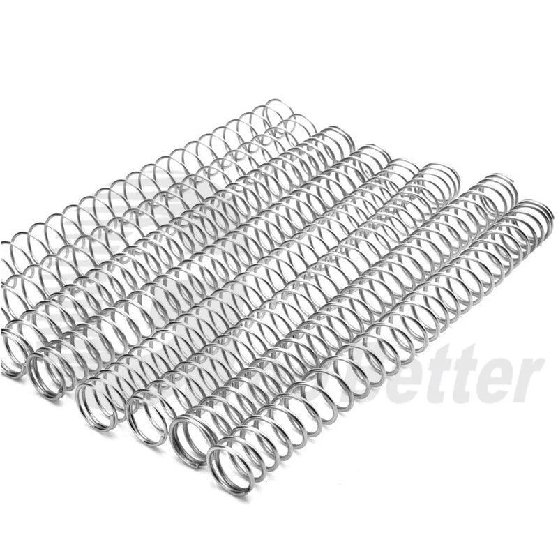 Compression Springs Steel wire 1.0mm small coil spring 15-305mm Stainless Steel