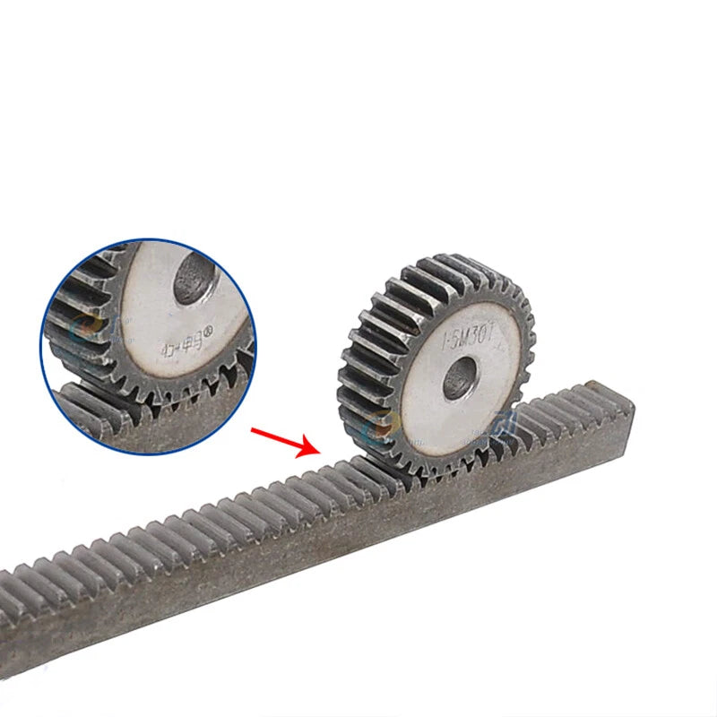 2 Mod 10T-70T Spur Gear 45# Steel Thickness 20mm Motor Pinion Transmission Gear