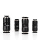 PNEUMATIC PUSH FIT CONNECTOR TUBE PIPE JOINER SPEED AIR WATER LINES HOSE 4-12MM