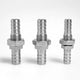 Stainless Steel Bulkhead Barb Fitting — Barbed Hose Tail Connector & Tube Coupler Adapter