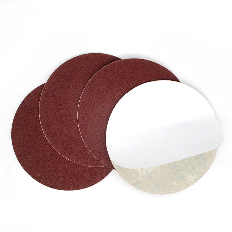 5" 6" Self Adhesive Sanding Discs 60-1200 Grit – Aluminium Oxide PSA Sandpaper for Car & Wood