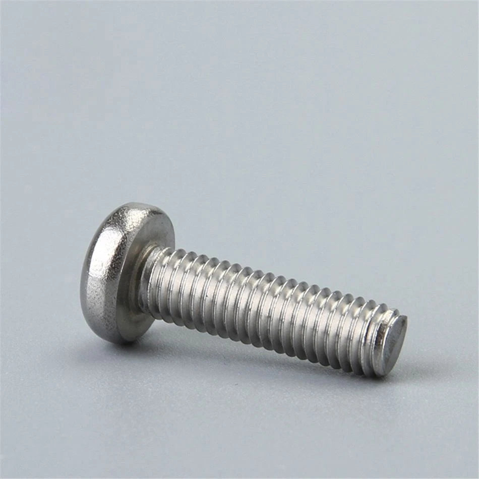 M3–M8 Pan Head Phillips Machine Screws | G316 Marine Stainless Steel
