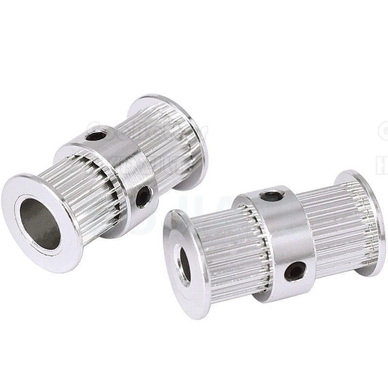 GT2 Timing Belt Drive Pulley 20 Teeth Double-Headed Bore 5 mm 8 mm for CNC 3D