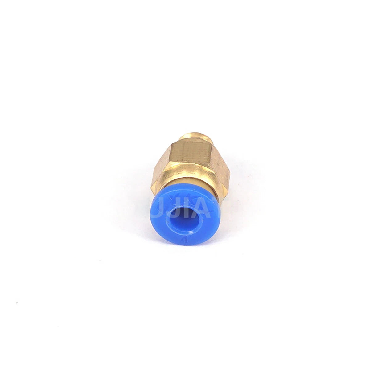 Pneumatic 4mm OD Tube x M5/M6 Male Straight Push-to-Connect Air Fitting