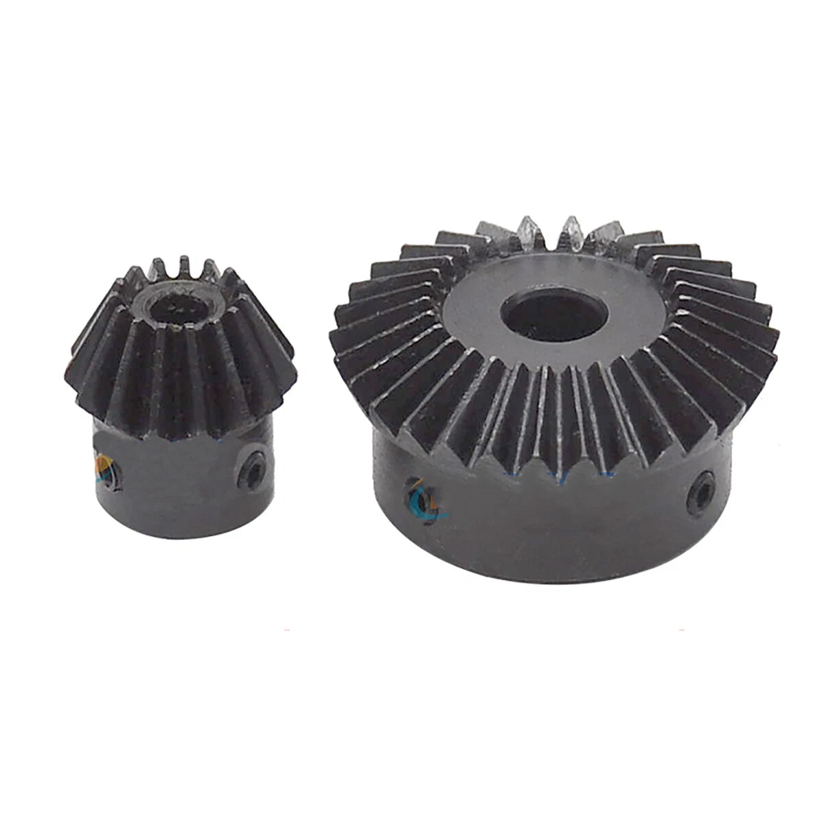 1.5 Modulus Bevel Gear 15T/30T Bore 5/6/8/10/12/15mm 90° 1:2 Pairing Bevel Gear