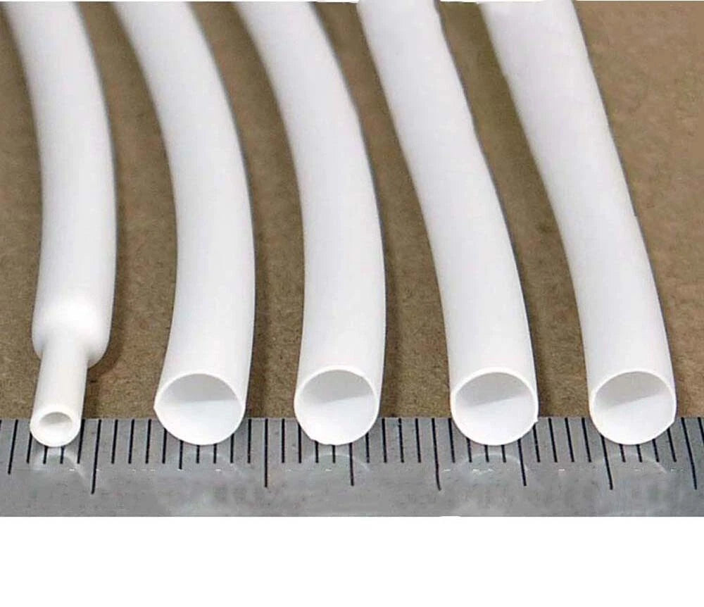 White 2:1 Heat Shrink Tubing – Φ0.6mm to Φ80mm | Wire Cable Sleeving
