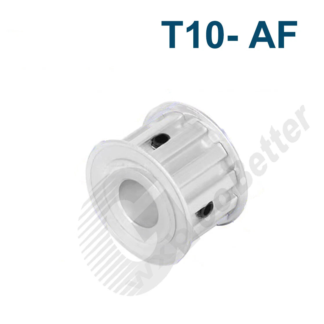 Timing Pulley T10 12T~20T for 20mm Belt Aluminum AF Shape Timing Pulley ID=8~30