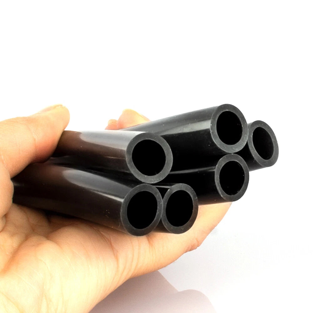 Black Fluorine Rubber Fuel Hose — FKM Vacuum & Petrol Diesel Pipe