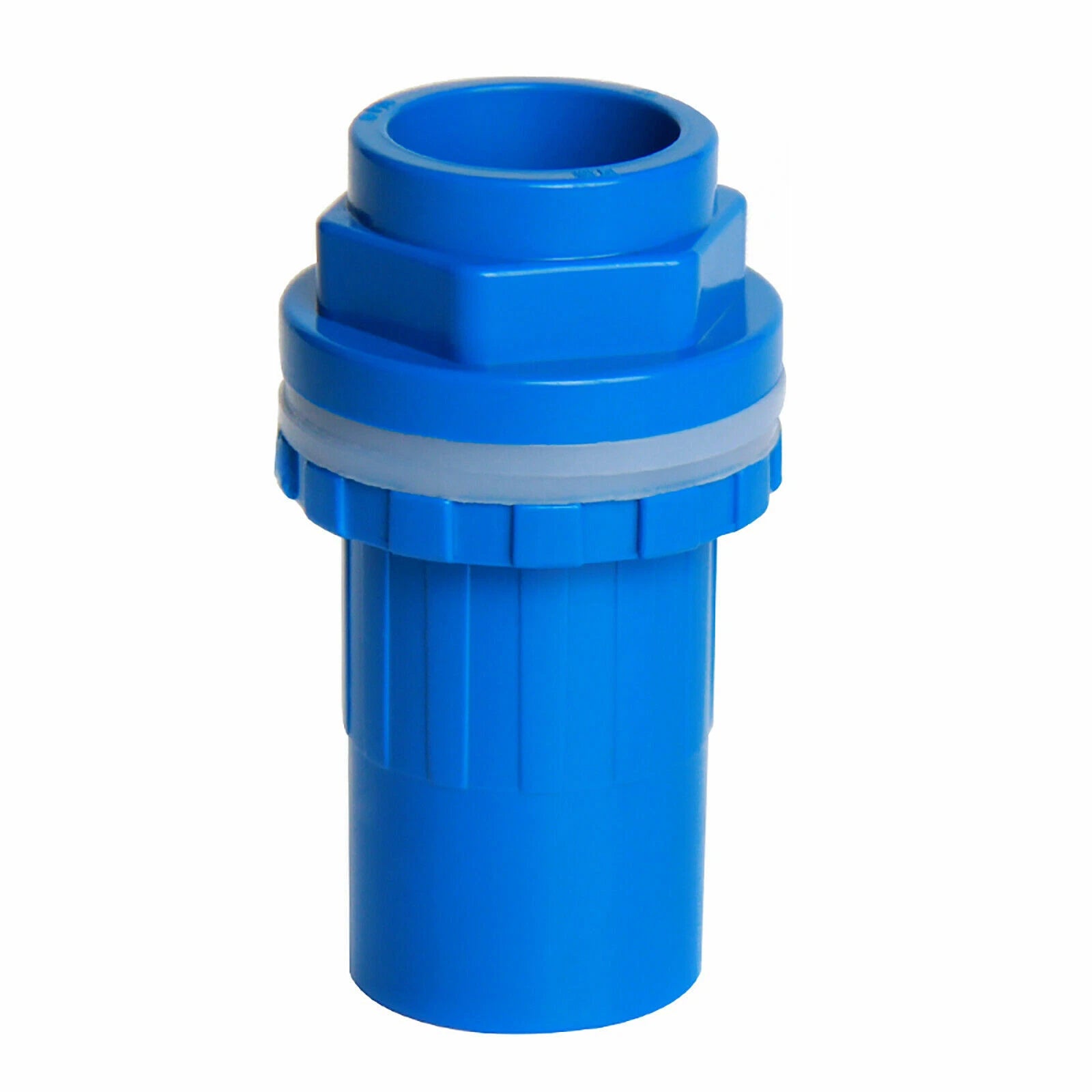 PVC 20~50mm Fittings Adhesive Pipe Fitting Tank Connector Bulkhead For Aquariums