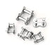 #25 - #100 Simplex Roller Chains Full/Half Connecting Links Pitch 6.35 - 31.75mm