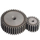 Module 4M Flat Gear Motor Transmission Spur Gear 10T to 38T  Gears With Screw