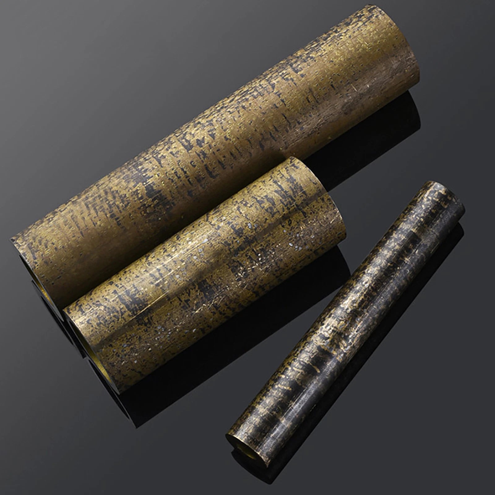 Brass Bronze Round Tube | OD 25–95mm × ID 15–75mm × 100mm Length