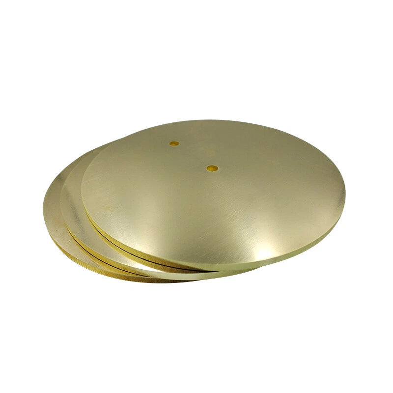 2" 4" 6" 8" Round Brass Disc Sheet Cycle Blank Discs Thick 0.8-3.0mm Customised