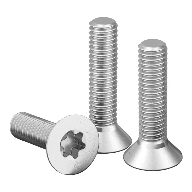 Torx Countersunk Machine Screws M1.4-M4 | A2 Stainless Steel DIN 965