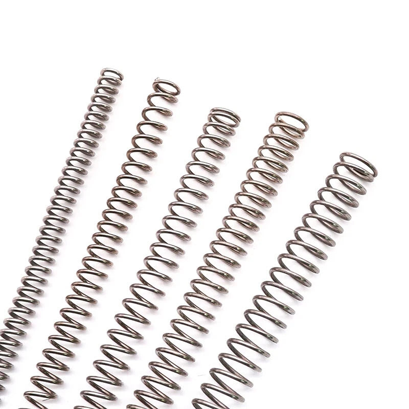 Wire Dia 0.6mm-1.5mm Compression Spring 304 Stainless Steel Pressure Springs