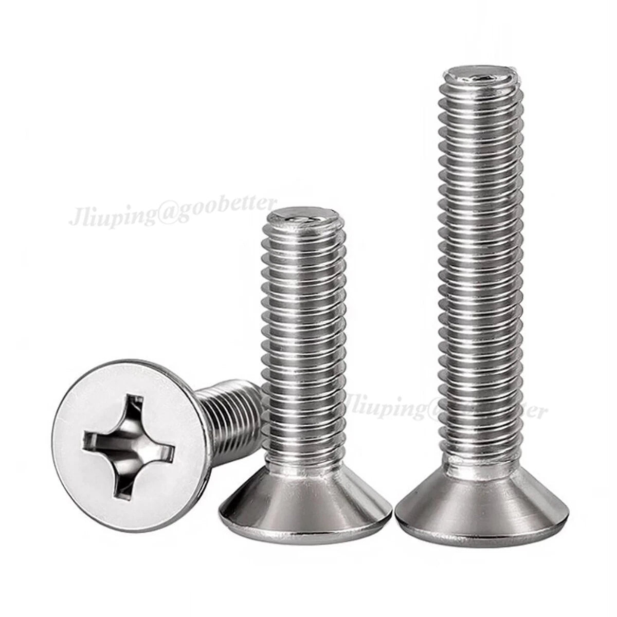 M5 M6 M8 Phillips Flat Head Countersunk Machine Screws – A4 316 Stainless Steel - HomeDIYer
