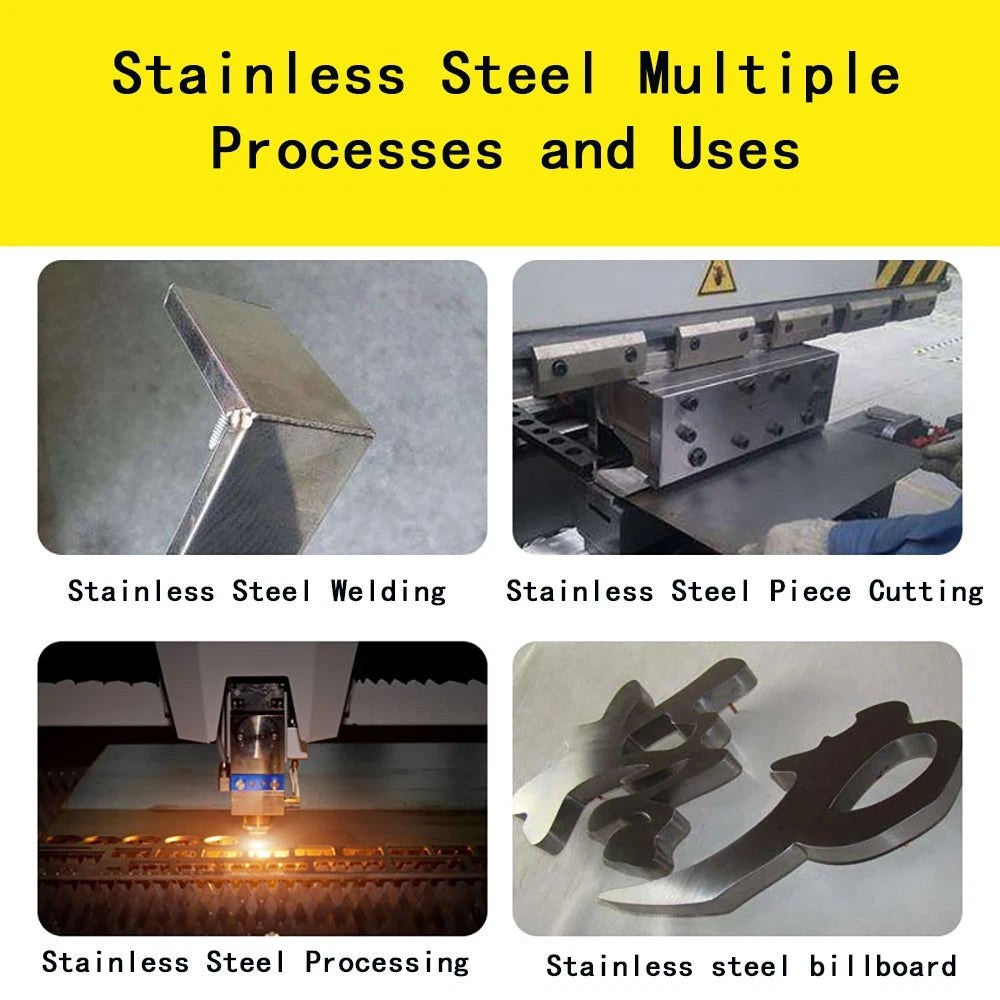 301/304 Grade Stainless Steel Sheet Metal Plate 0.01mm to 0.4mm Thickness