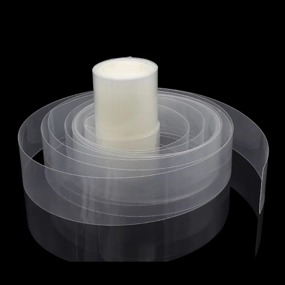 PVC Heat Shrink Tubing — Clear Wrap for RC Battery Packs, LiPo, NiMH & NiCd | 7mm–500mm Wide