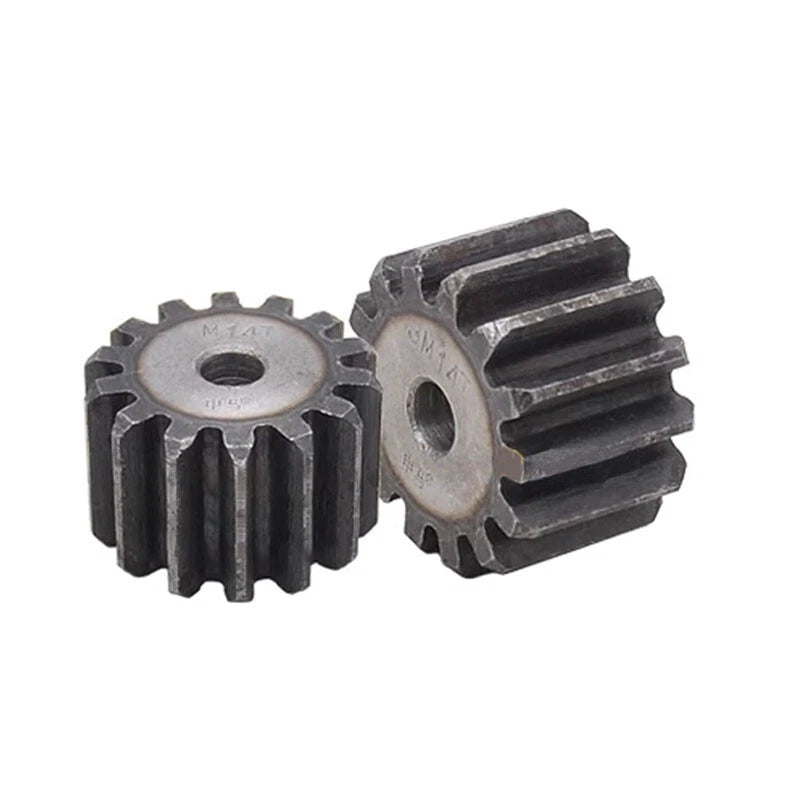 3 Modulus Spur Gear 10T - 30T Flat Gear 45 Steel Transmission Gears OD 36-96mm