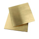 Brass Plate Square Brass Sheet Metal Guillotine Cut Thick 0.1-1MM Width 10-400MM
