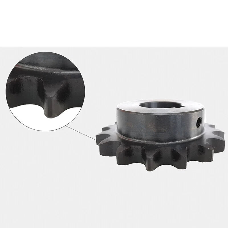 Hole 8mm-30mm Steel Chain Sprocket Pilot Bore 04C 32T-40T Sprockets Roller Chain