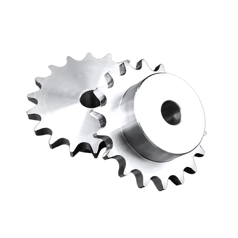 304 SS Roller Chain Drive Sprocket 3/8" 06B 10T - 30T Pitch 9.252mm Rough Bore