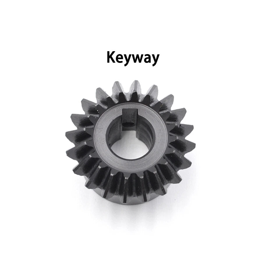 2 2.5 3 4 Mod 20T/30T Bevel Gear Standard Bore With Keyway 45# Steel 1:1 Ratio