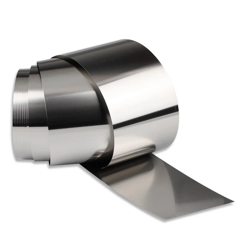 301 Stainless Steel Sheet Thin Plate Metal Foil Strip Roll Thickness 0.05-0.45mm