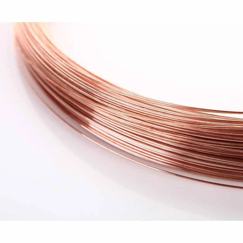 Copper Wire Round Solid Bare Uncoated Round 1mm 1.2mm 1.4mm 1.5mm 1.6mm 1.8mm