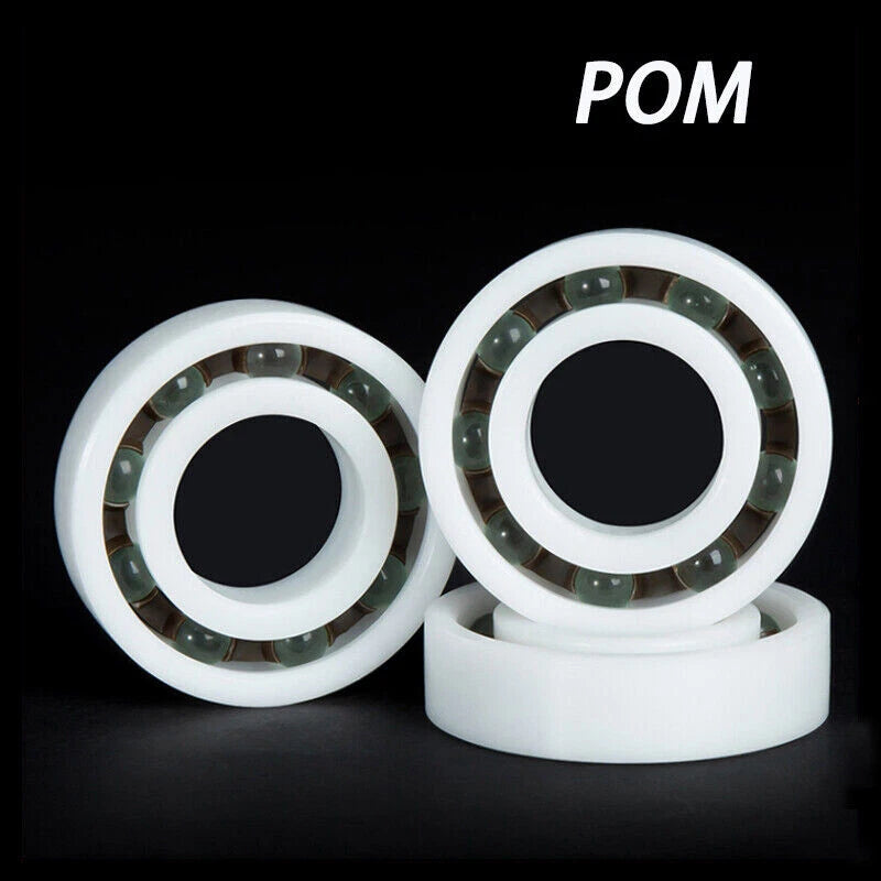 POM Plastic Bearing I.D 3-80mm Glass Balls /Deep Groove Ball Bearings Waterproof