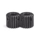 0.5 Mod 20 Teeth Spur Gear 4/5/6/6.35mm Bore Black Oxide Steel with Set Screws